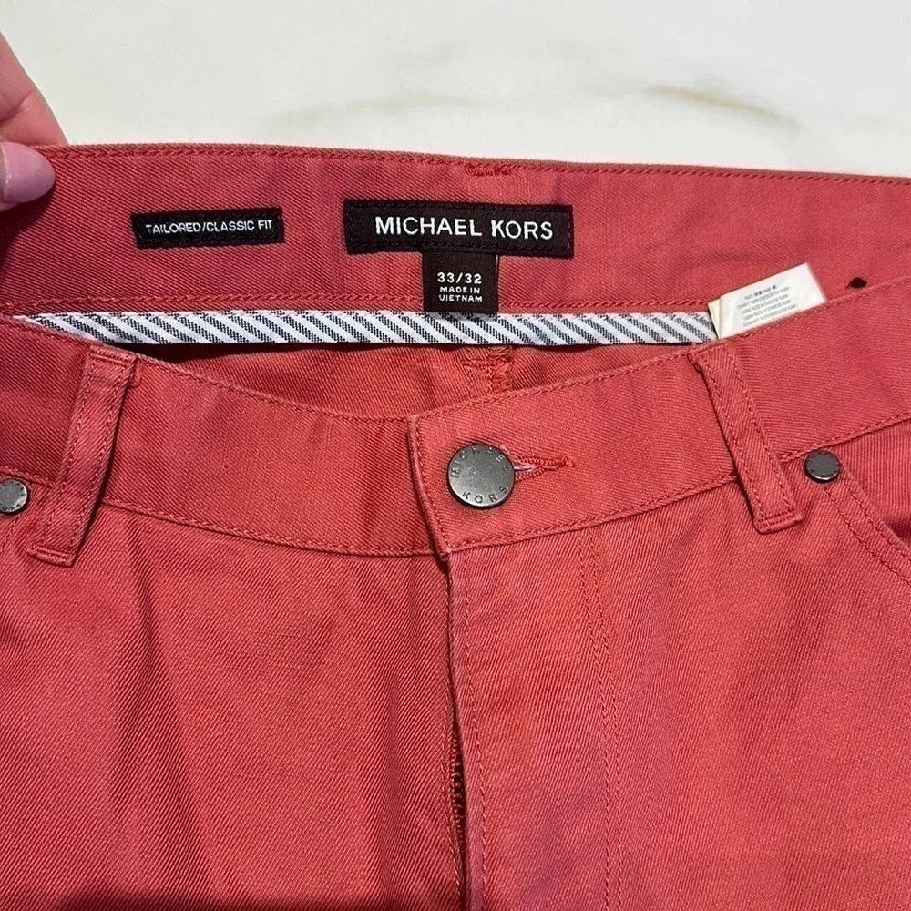 Michael Kors linen blend pants 33/32